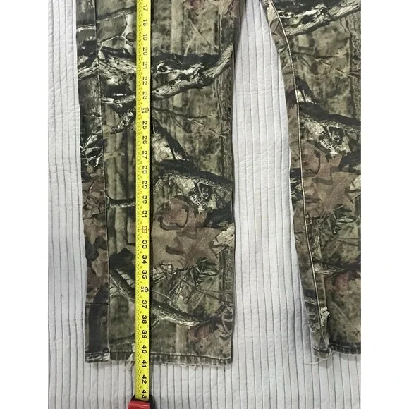 Mossy Oak Break Up Infinity Camo Pants Straight Fit Camouflage Mens 38x32 - Picture 4 of 10